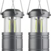 LED Camping Lantern ,Battery Powered Hanging Lanterns for Camping Hiking,Hurricane ,Power Outages,2-Pack
